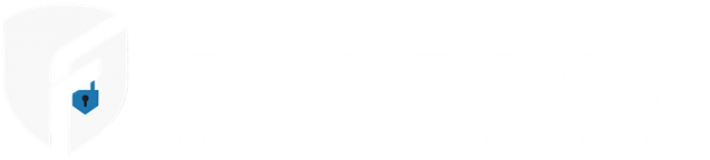 Foregon. Turvaa digitaalinen tulevaisuutesi